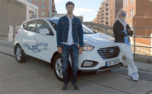 Hyundai ix35 Fuel Cell mit Arnt-Gran Hartvig und Marius Bornstein