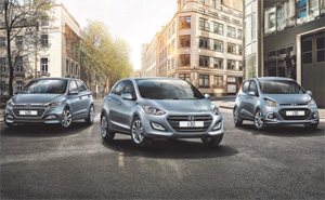 Hyundai i10, i20 und i30