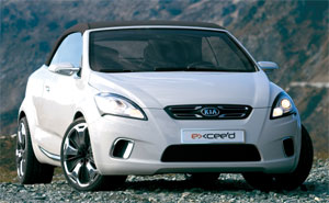 Cabrio-Studie KIA ex_ceed