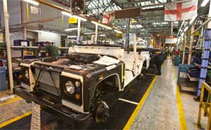 Land Rover Produktion