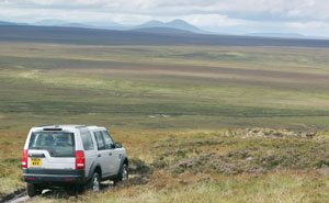 Land Rover Experience Tour 2005 in Schottland