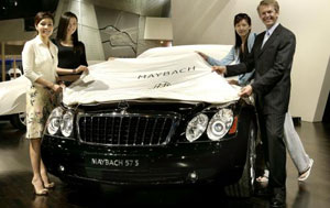 Maybach 57 S feiert Asien-Premiere 