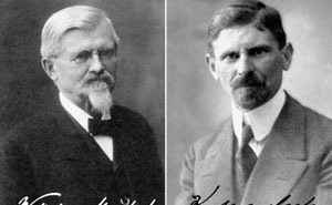 Wilhelm Maybach und Karl Maybach