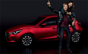 Mazda2 mit Rea Garvey und Samu Haber