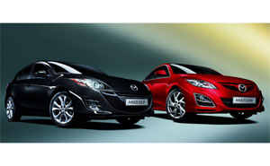 Mazda3 und Mazda6 Edition125 Sondermodelle