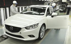 Mazda6 Produktion