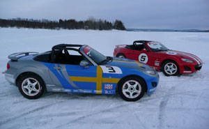 Mazda MX-5 o­n Ice