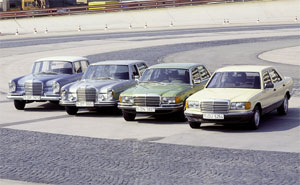 40 Jahre Mercedes-Benz Baureihe 116