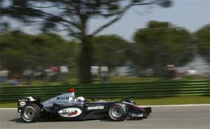 GP San Marino, Qualifying: David Coulthard
