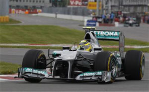 Nico Rosberg, MERCEDES AMG PETRONAS, Groer Preis von Kanada 2012