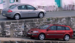 Renault Mgane: Niedrige Typklassen