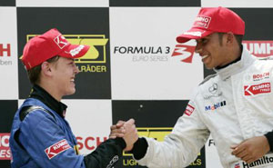 Lewis Hamilton und Sebastian Vettel