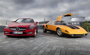 Mercedes-Benz SLK 250CDI und C111 II D