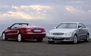 Mercedes CLK-Klasse Cabriolet und Coupe