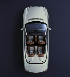 Mercedes CLK im Giorgio-Armani-Stil