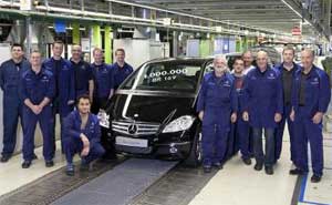 Mercedes-Benz A-Klasse 1 Million mal produziert