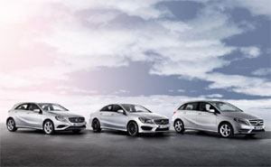 Mercedes-Benz A-Klasse, CLA-Klasse, B-Klasse