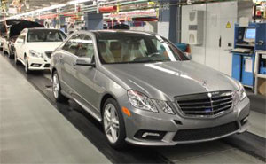 250.000ste E-Klasse Limousine im Mercedes-Benz Werk Sindelfingen