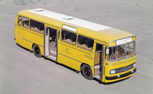 Mercedes-Benz O 302 fr die Deutsche Bundespost, 1965