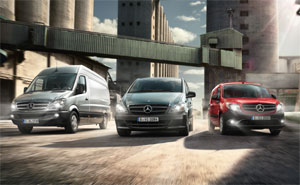 Mercedes-Benz Transportern Sprinter, Vito und Citan