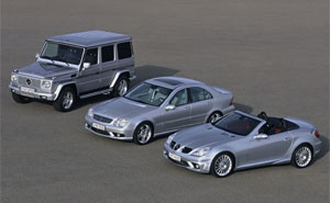 Mercedes SLK 55 AMG, C55 AMG, G55 AMG Kompressor
