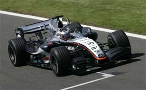 Juan Pablo Montoya, Team McLaren Mercedes