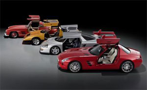 Supersportwagen Mercedes-Benz 300 SL (W 198), C 111, C 112, SLS AMG