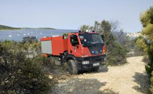 Mercedes-Benz Unimog U 20 als Feuerwehrfahrzeug