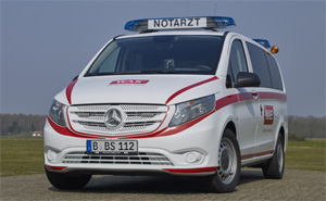 Mercedes-Benz Vito als Notarzt