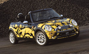 MINI Cabrio designed by Donatella Versace