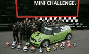 Das Fahrerfeld der MINI Challenge 2010