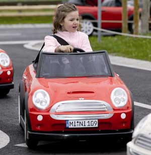 MINI Kinder-Verkehrsschule im Ravensburger Spieleland 