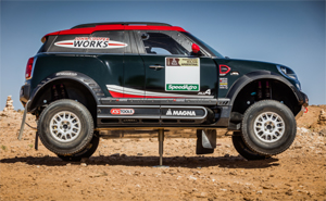 MINI bereit fr die Dakar Rallye 2017
