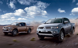 Mitsubishi L200 Club Cab und Doppelkabine