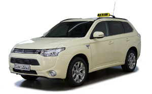 Mitsubishi Plug-in Hybrid Outlander Taxi