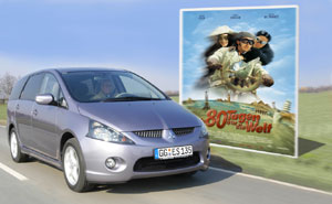 Mitsubishi Grandis Filmpremiere mit Jackie Chan