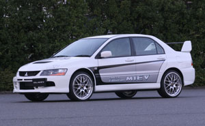 Mitsubishi Lancer Evolution des Typs MIEV