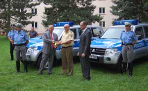 Mitsubishi Pajero Polizei