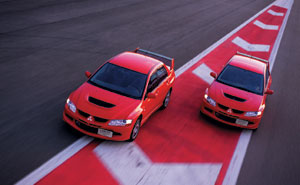 Mitsubishi Renntraining Lancer Evolution VIII