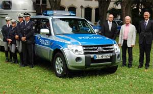 Mitsubishi Pajero Polizei