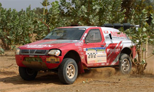 Rallye Dakar 2004: 3 Siege fr Nissan