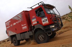 Nissan bei der Rallye Dakar 2004