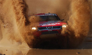 Nissan bei der 26. Rallye Dakar