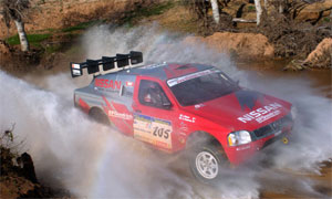 Nissan bei der 26. Rallye Dakar