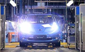 Nissan LEAF Produktion