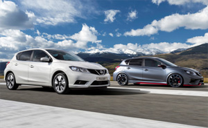 Nissan Pulsar Standard und Pulsar NISMO