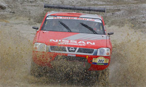 Nissan bei der Rallye Dakar