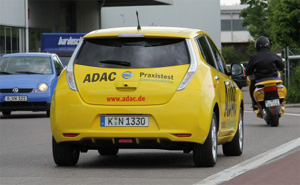 Nissan Leaf im ADAC-Dauertest