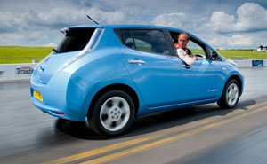 Nissan Leaf auf Rekordjagd