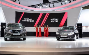 Nissan auf der Moskau Motor Show